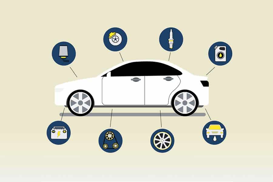 car maintenance infographic