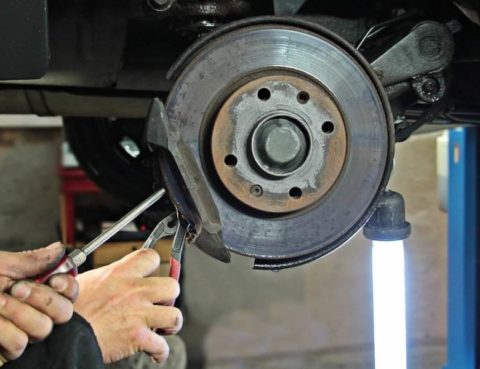 Photo of vehicle brake disk