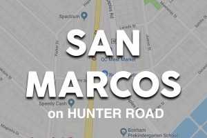 Map of San Marcos Graphic