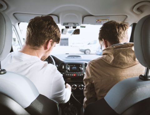 two guys trying to figure out whats wrong with their vehicle - Car/ Vehicle Diagnostics Services, Car inspection, Car Maintenance, and Automotive Repair in Kyle & Buda, Tx